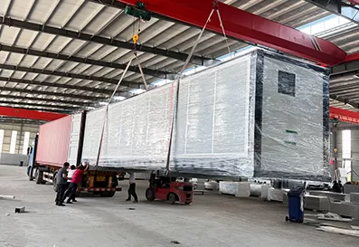 20 Ft Mobile Expandable Prefab House Packaging