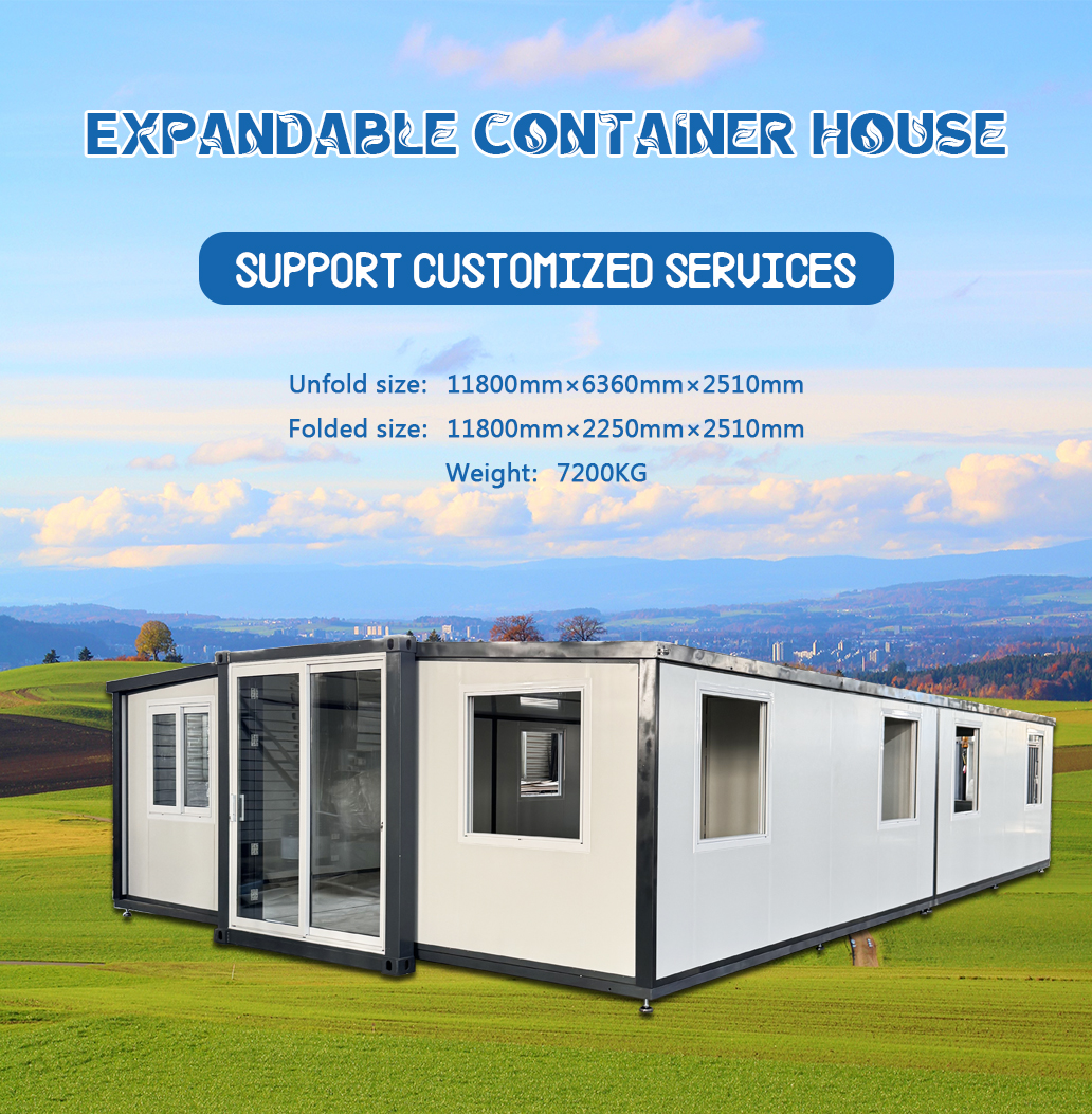 40ft prefabricated building houses