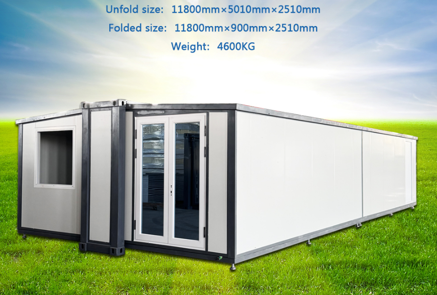 Expandable container houses