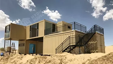 Flat Pack Prefabricated Luxury Villa Case