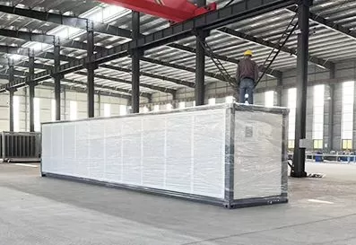 Container Expandable Home Packaging