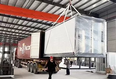 Container Expandable Home Packaging