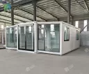 20ft Caravan House With Glass Curtain Walls